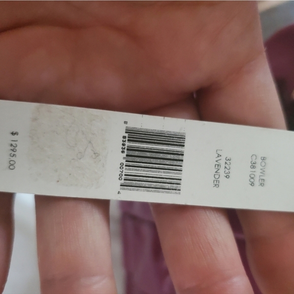 Nwt MARC JACOBS $1295 soft calf leather rich mauve chain shoulder bag - Picture 8 of 8